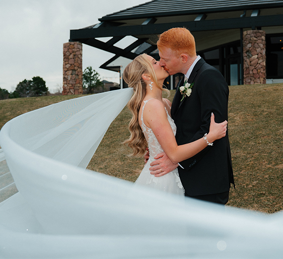 Wedding image of ’07 Blair Ostrem and John Pehanich had an intimate wedding surrounded by friends and family in GU’s University Chapel. Blair is a wealth management analyst at Morgan Stanley.